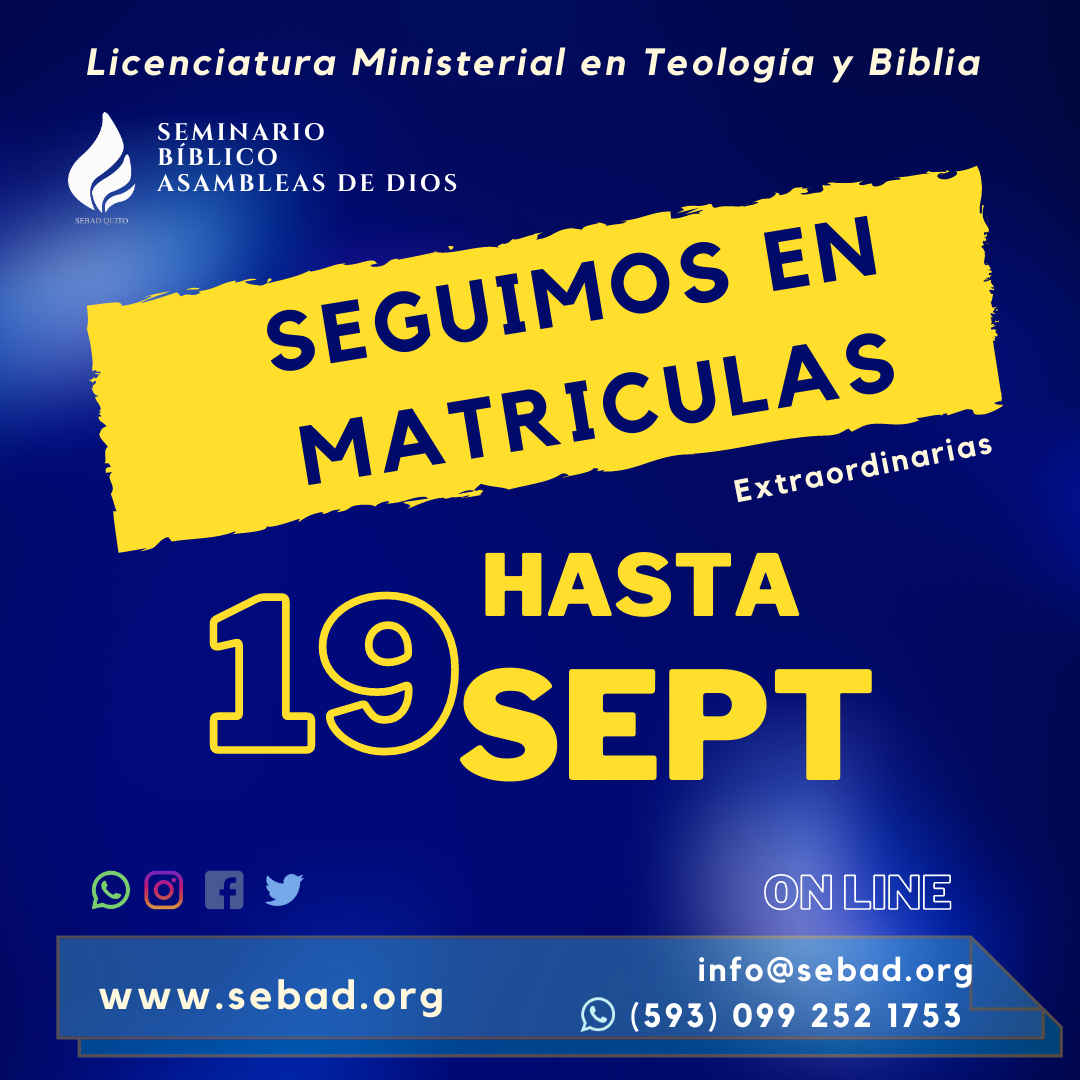 SEBAD MATRICULAS SEBAD MATRICULAS